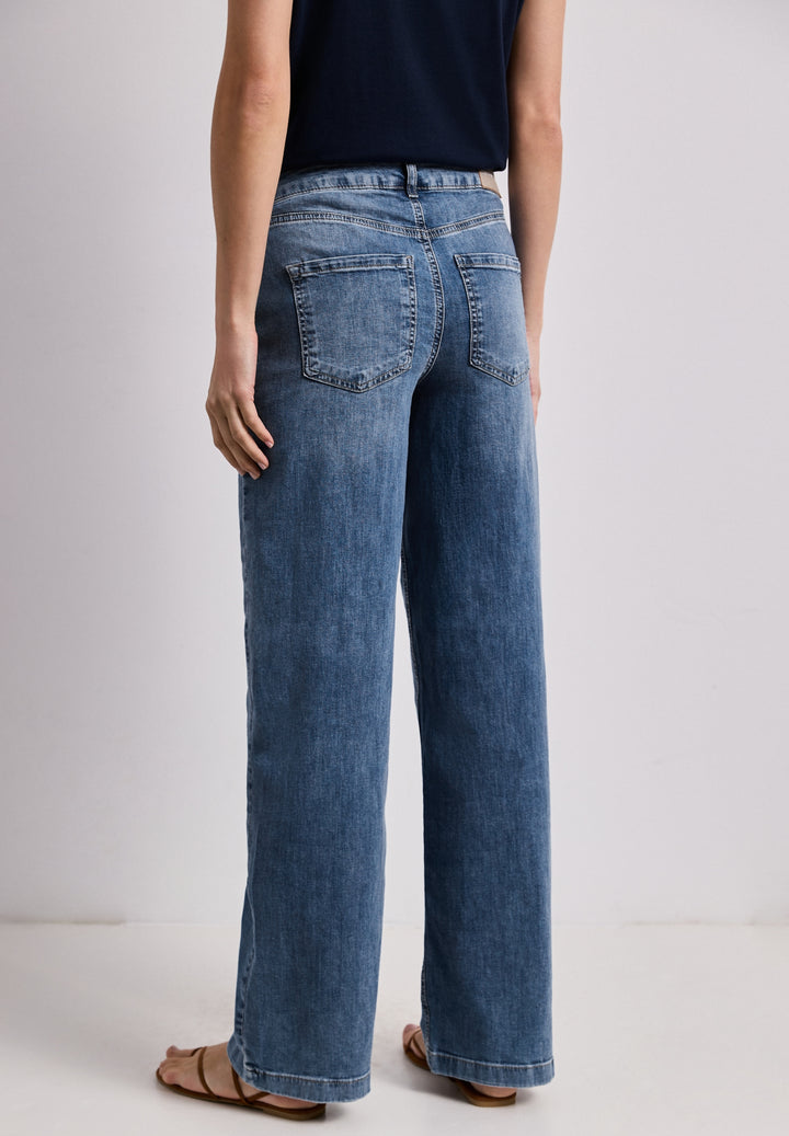 Style Emee Wide Leg,hw,mid blu, Medium Blue Wash 18085 Bild 4