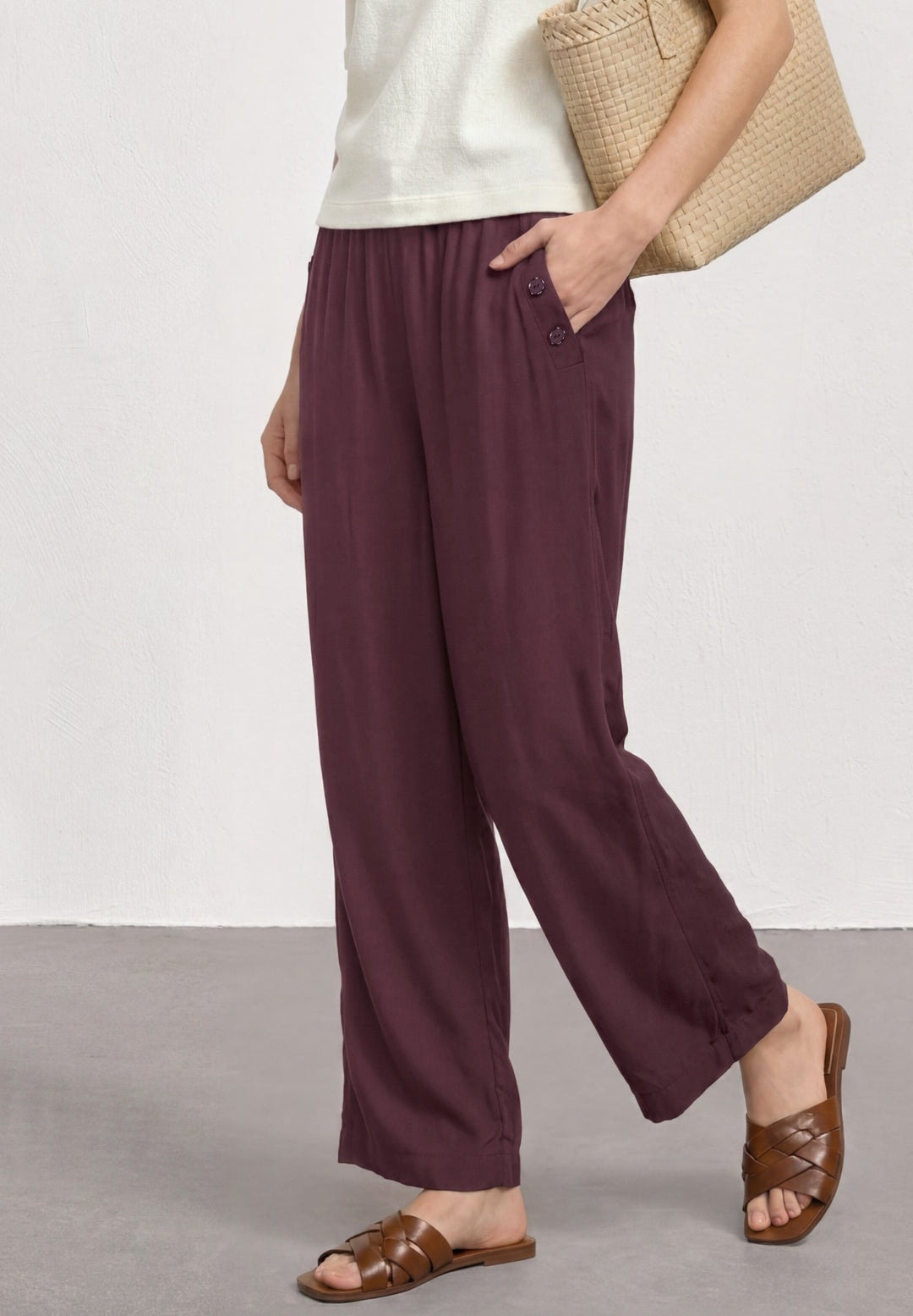 Style Emee_Wide Leg Viscose Bu, rustic rouge 17820 Bild 5