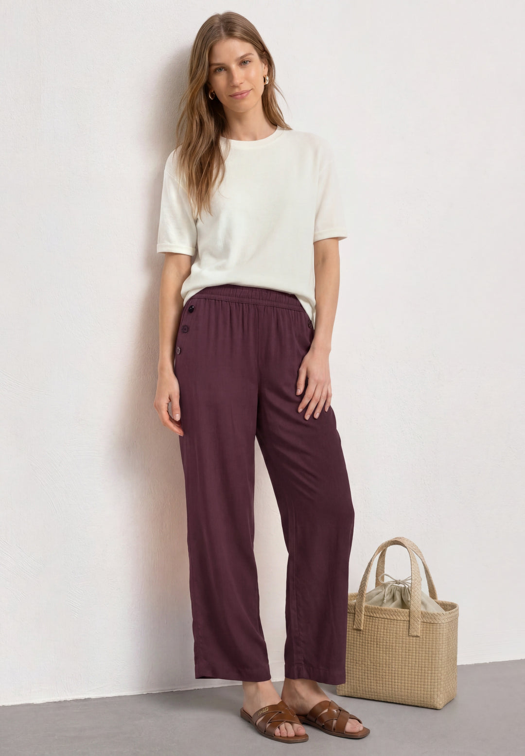 Style Emee_Wide Leg Viscose Bu, rustic rouge 17820 Bild 6