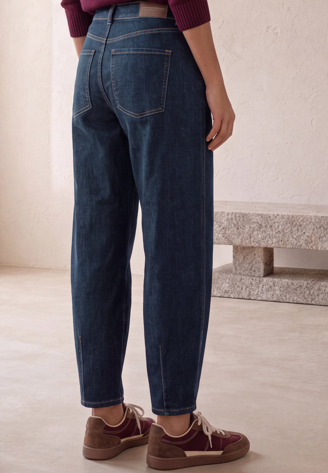 Style Karlie Barrel,hw,dark bl, Dark Blue Washed 18264 Bild 4