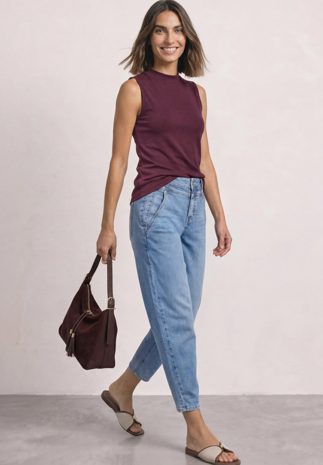 Style Karlie Barrel,hw,light b, Light Blue Wash 18223 Bild 5