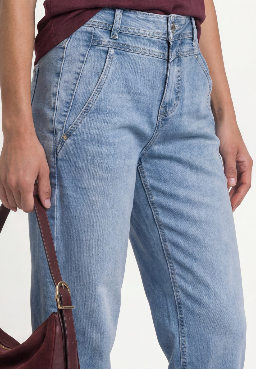 Style Karlie Barrel,hw,light b, Light Blue Wash 18223 Bild 6