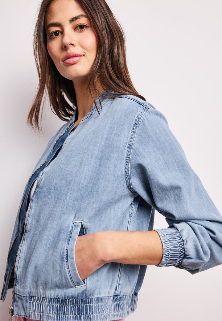 Style LTD QR Jacket Bomber,ble, Ultra Bleach Random washed 18021 Bild 3