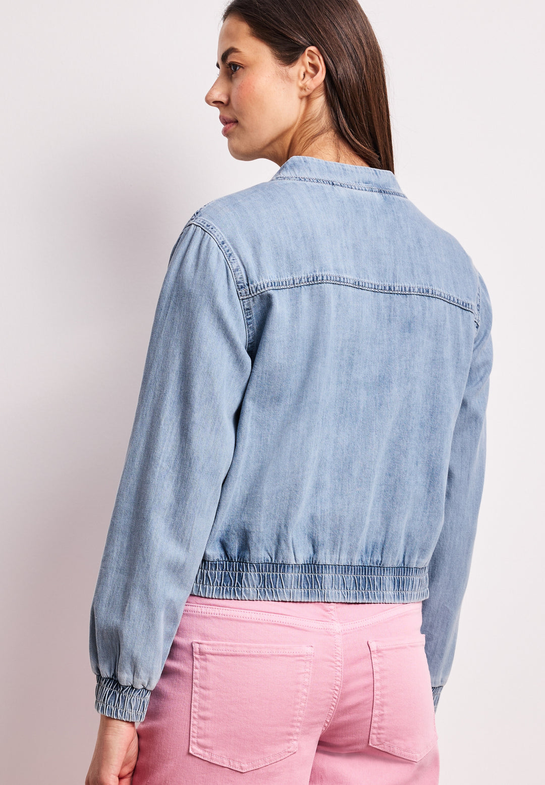 Style LTD QR Jacket Bomber,ble, Ultra Bleach Random washed 18021 Bild 4