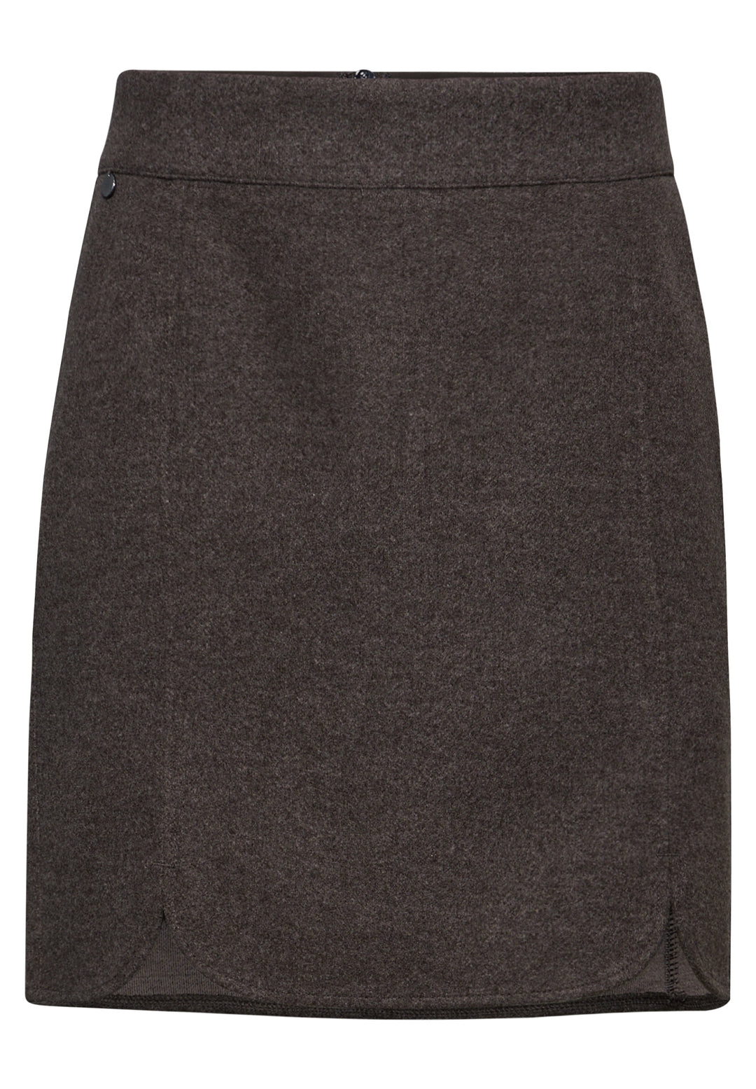 Style Maja Fake wool_solid, rustic brown mel. 17264 Bild 1