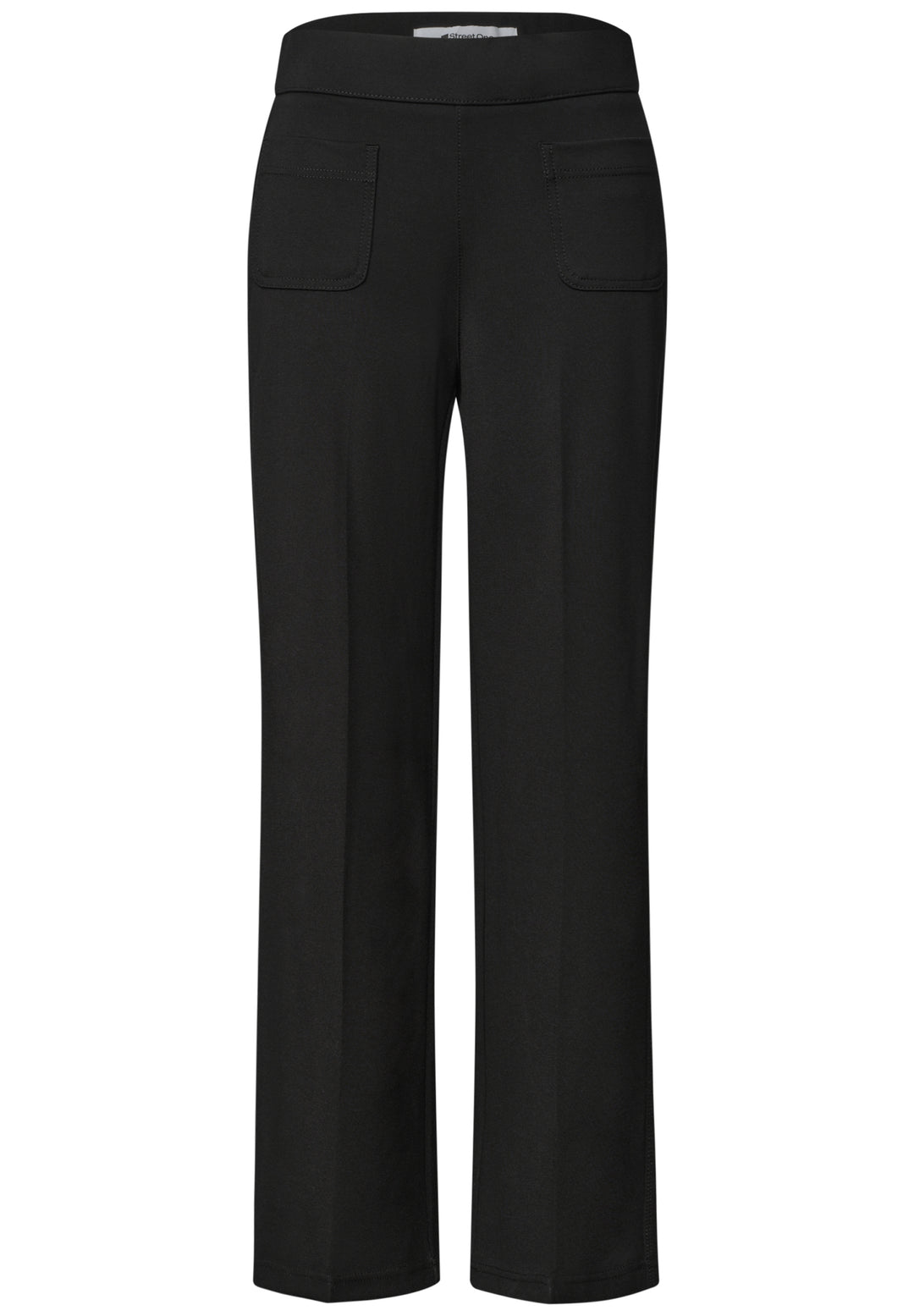 Style QR Amalia Straight leg F, Black 10001 Bild 1