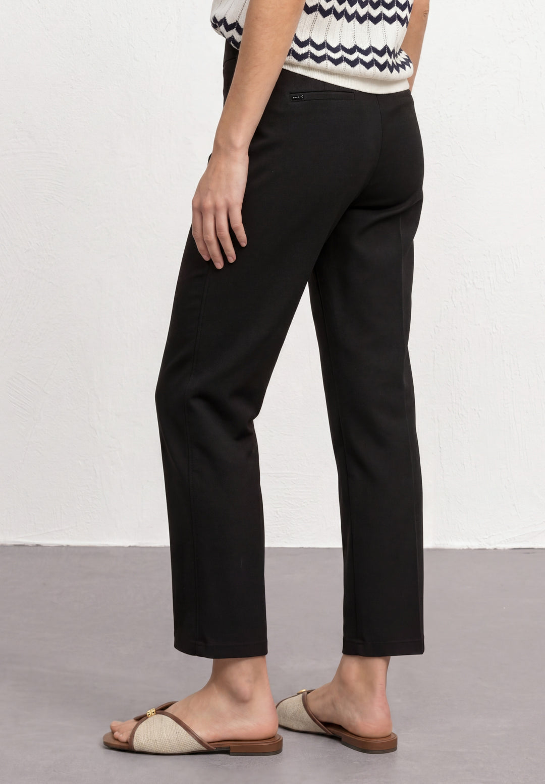 Style QR Amalia Straight leg F, Black 10001 Bild 4
