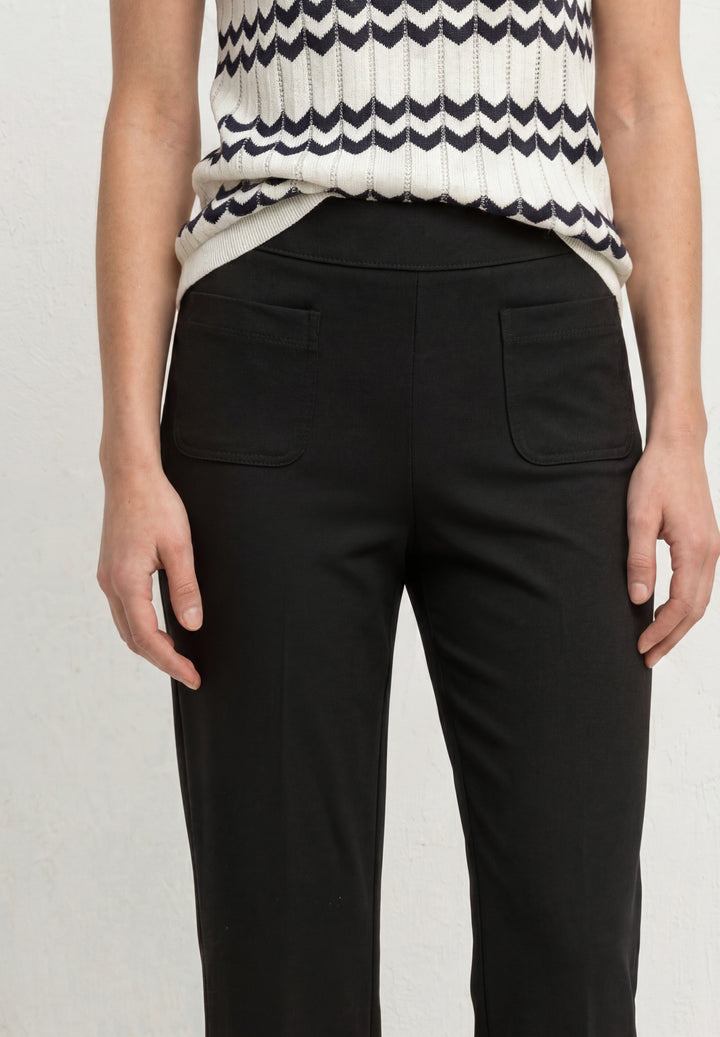 Style QR Amalia Straight leg F, Black 10001 Bild 6
