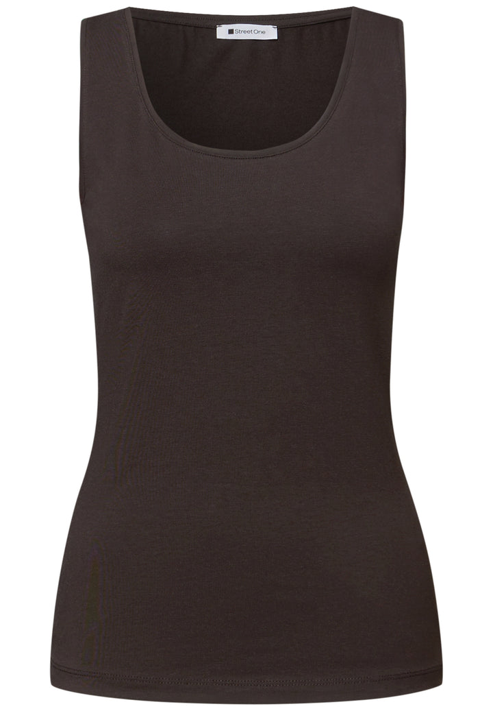 Style QR Anni basic top, espresso brown 17276 Bild 1