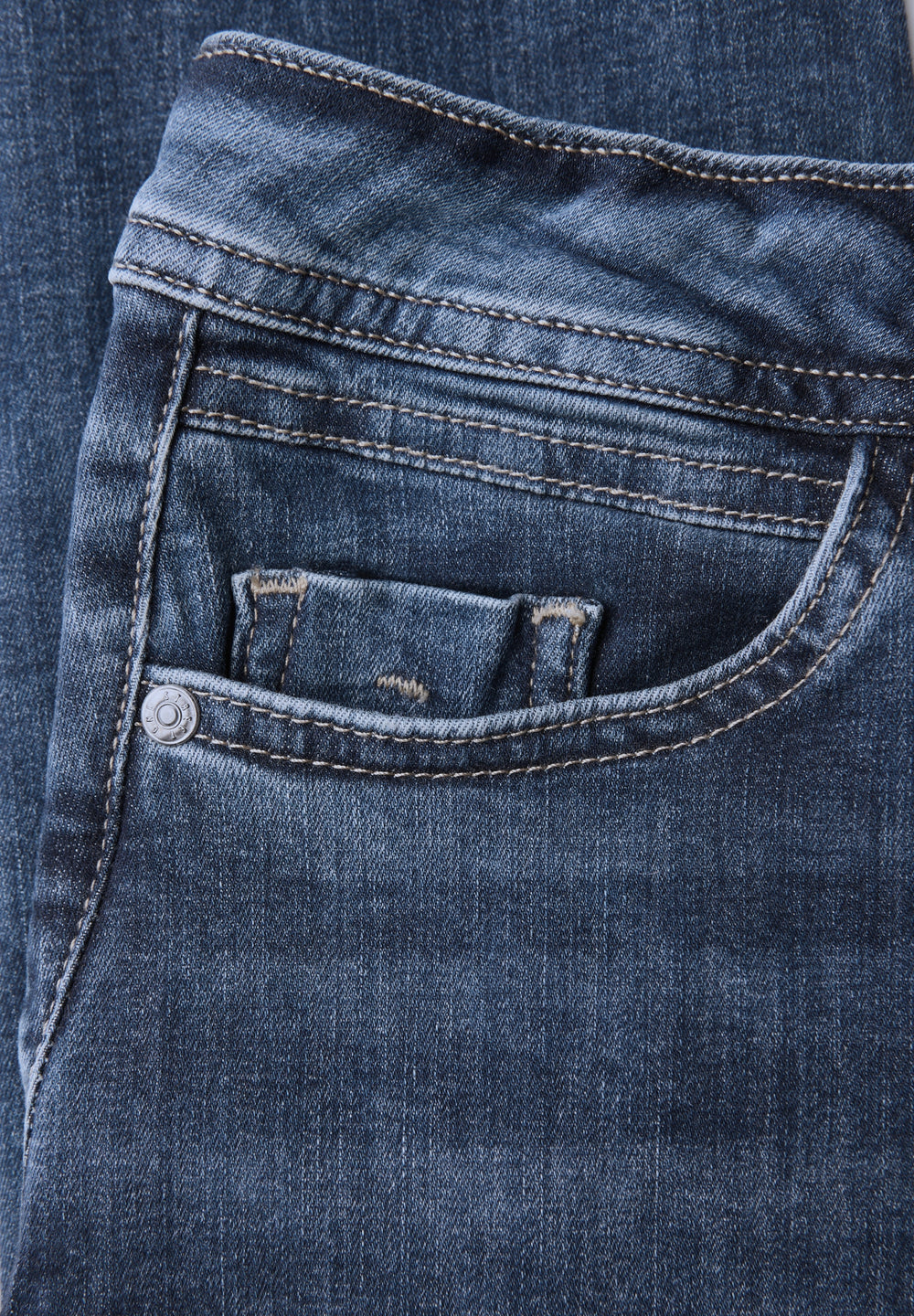 Style QR Denim-York,slimfit,hw, Dark Blue Random 16566 Bild 2