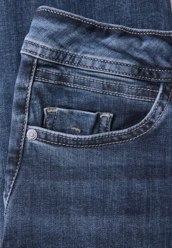 Style QR Denim-York,slimfit,hw, Dark Blue Random 16566 Bild 2