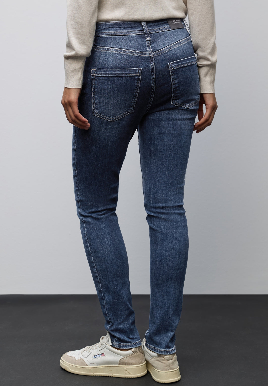 Style QR Denim-York,slimfit,hw, Dark Blue Random 16566 Bild 5
