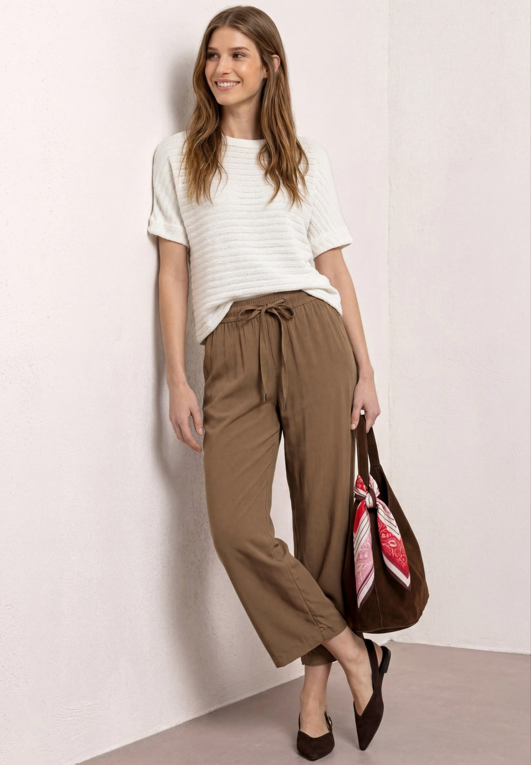 Style QR Emee Solid HW Wide Le, cold brew brown 17541 Bild 5