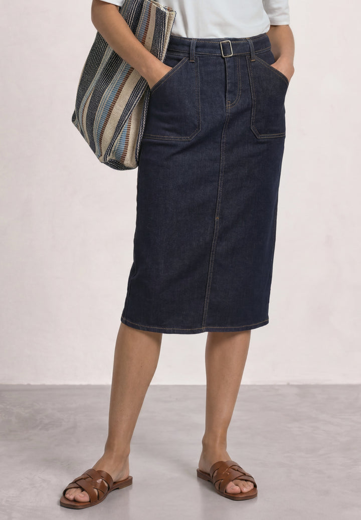 Style Skirt,hw,rinse wash, Rinse Soft Washed 18238 Bild 3