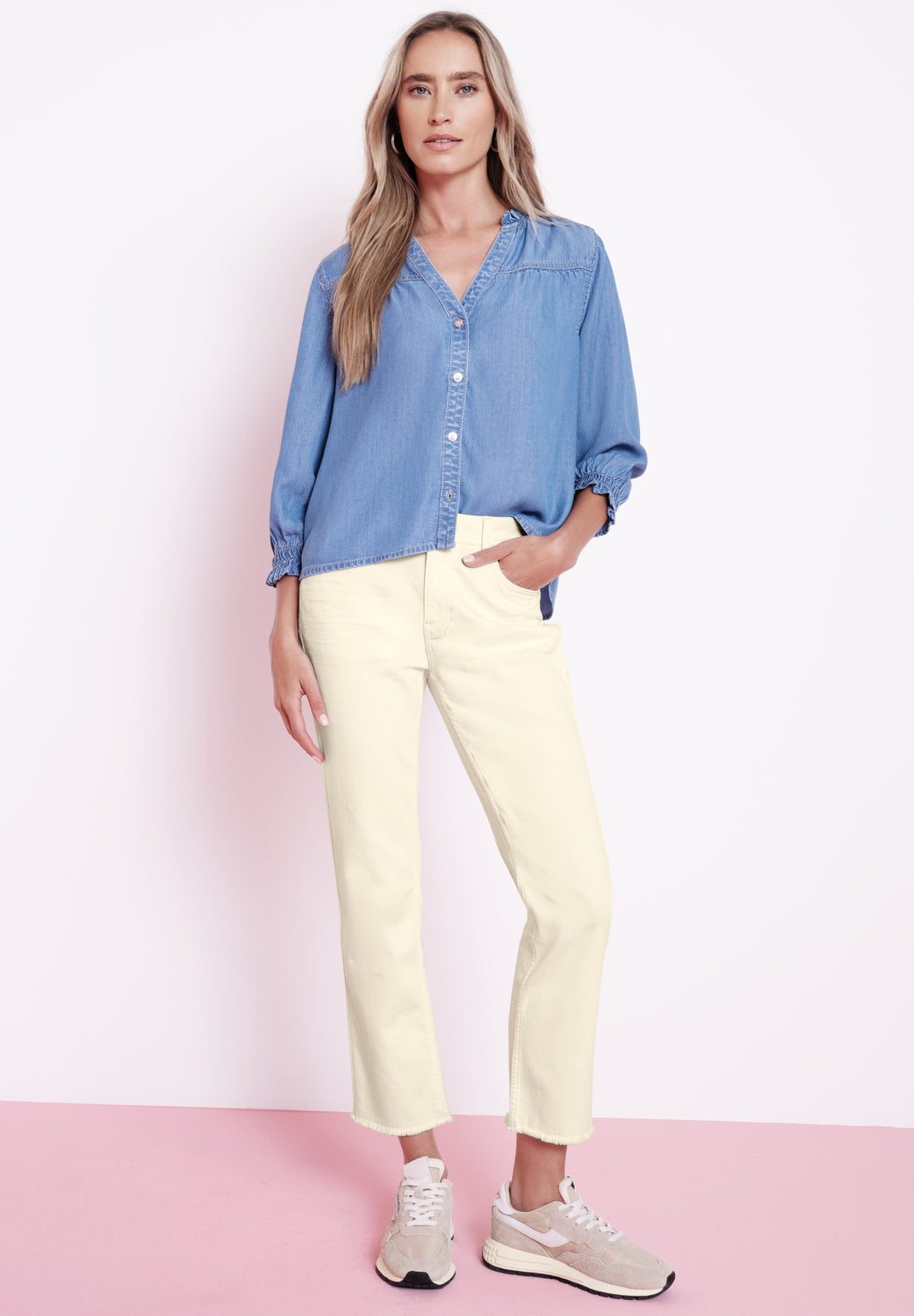 Style Tilly,mw,ecru, ecru soft washed 17887 Bild 3