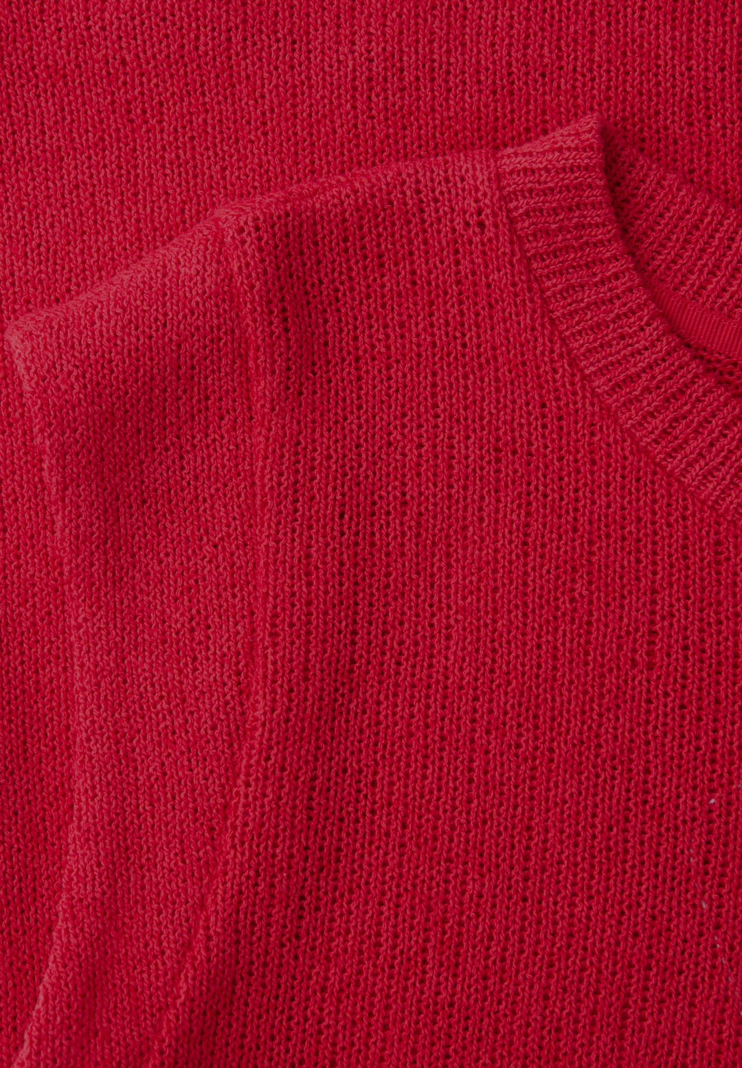 summer knit look top, salsa red 17504 Bild 2
