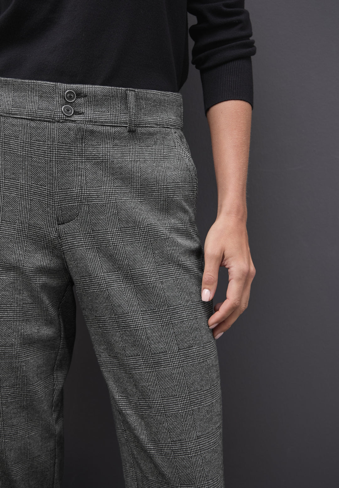 VVM LTD QR Style Chino Jacquar, Black 20001 Bild 6