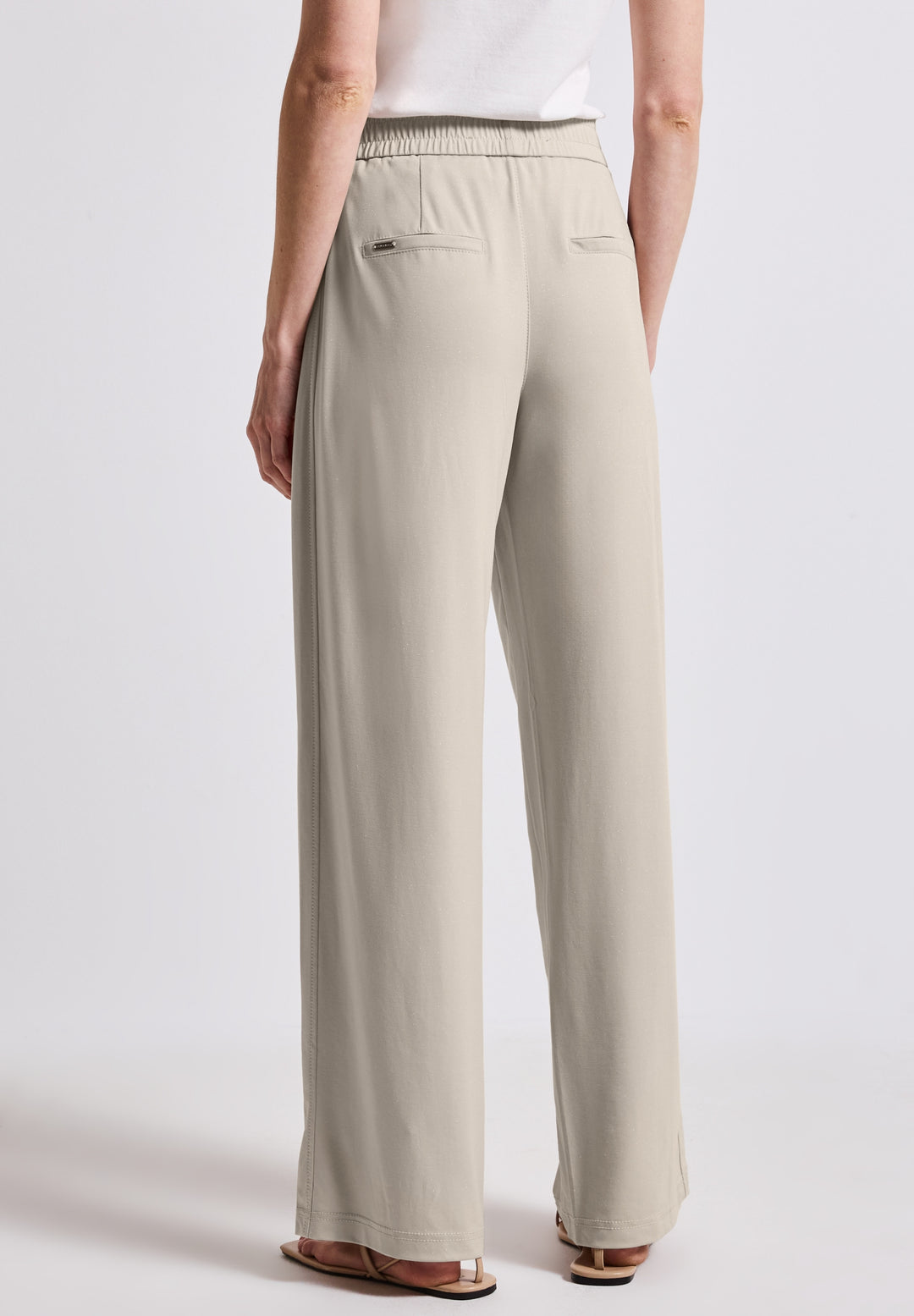 Wide leg Shine with Buckle, silkstone white 16769 Bild 5