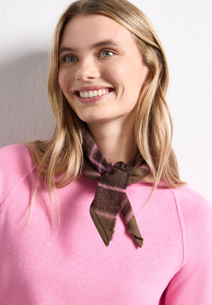 Woven Check Mini Triangle, rustic rouge 37820 Bild 3