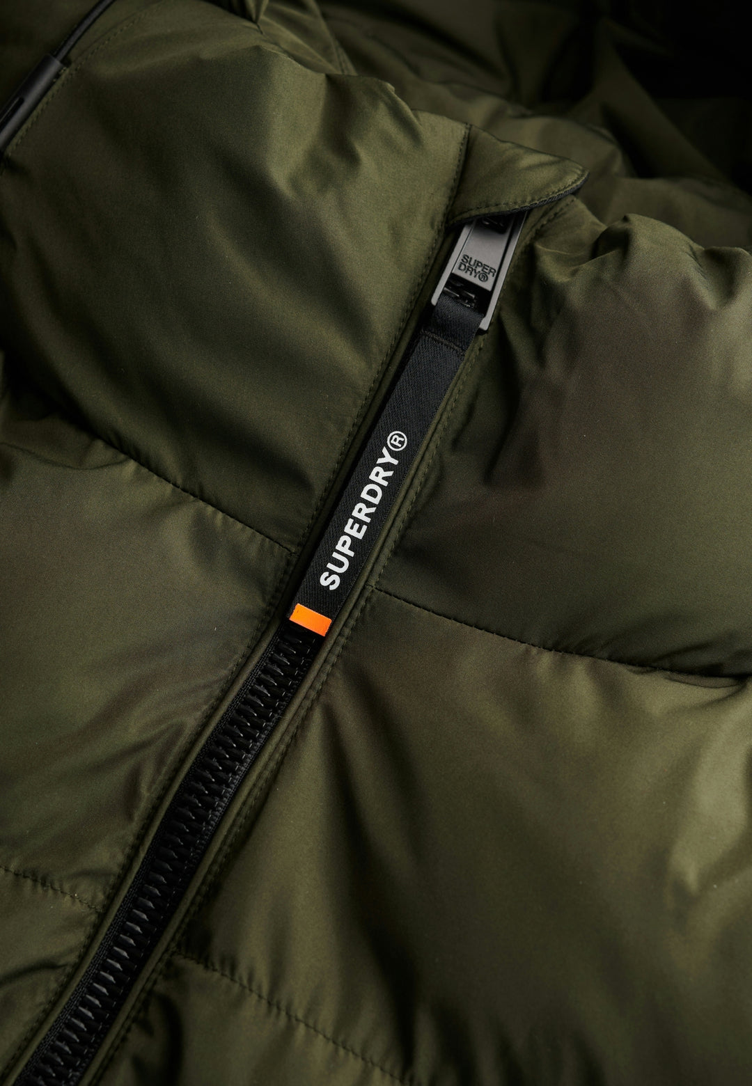 HOODED SPORTS PUFFER JACKET, Army Khaki/Army Khaki H1Q Bild 12