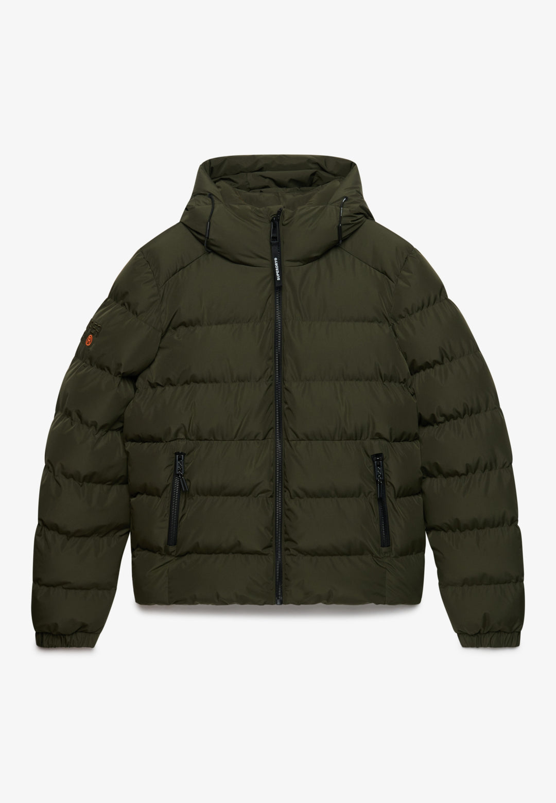 HOODED SPORTS PUFFER JACKET, Army Khaki/Army Khaki H1Q Bild 2