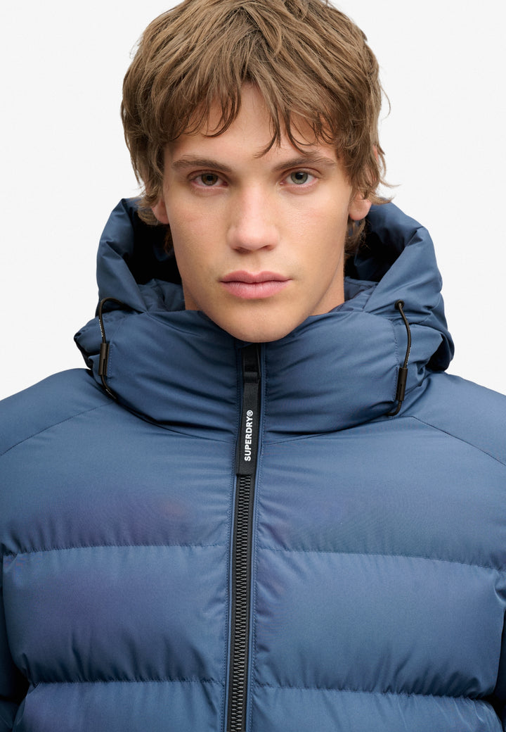 HOODED SPORTS PUFFER JACKET, Altitude Blue L5N Bild 5