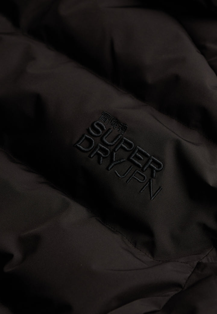 HOODED SPORTS PUFFER JACKET, Black/Black 16A Bild 5