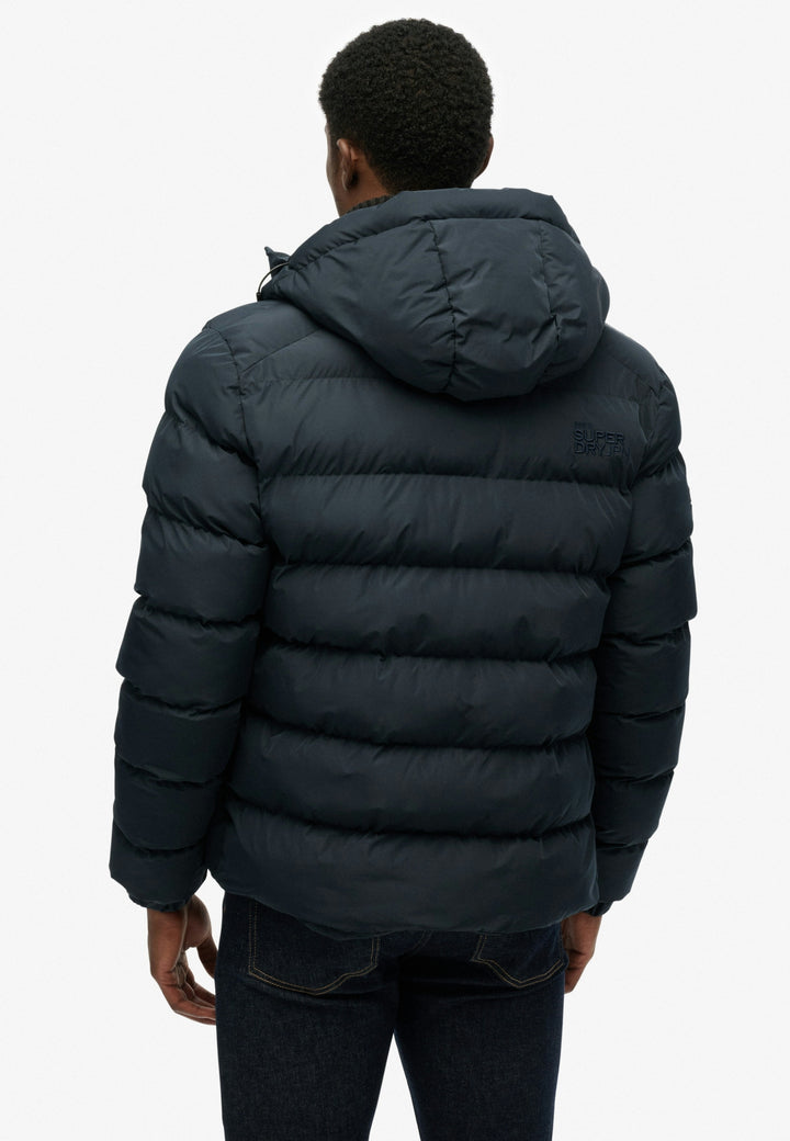 HOODED SPORTS PUFFER JACKET, Eclipse Navy/Eclipse Navy D9W Bild 10