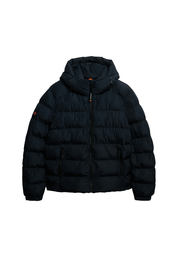 HOODED SPORTS PUFFER JACKET, Eclipse Navy/Eclipse Navy D9W Bild 12