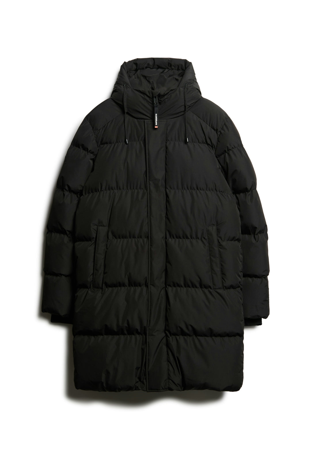HOODED SPORTS PUFFER MID JKT, Black 02A Bild 11