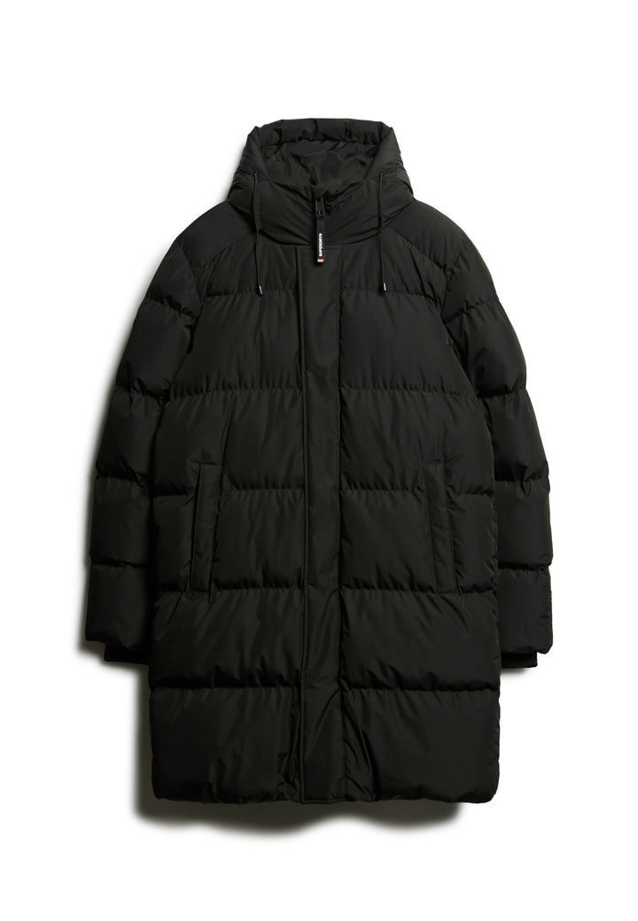 HOODED SPORTS PUFFER MID JKT, Black 02A Bild 11
