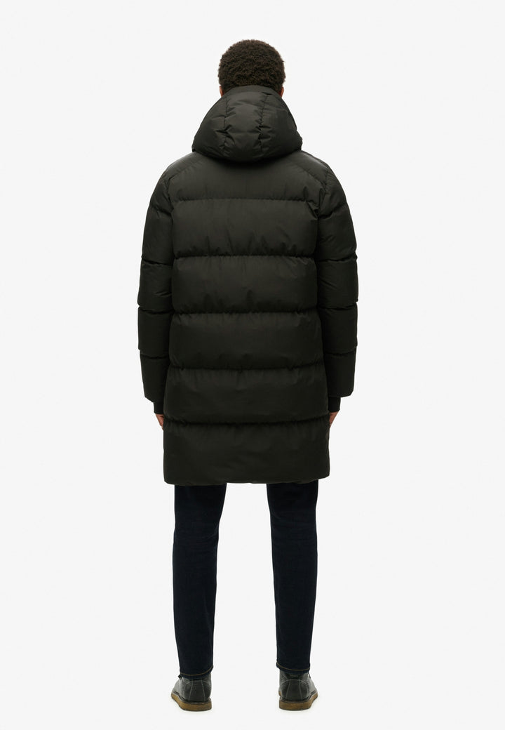 HOODED SPORTS PUFFER MID JKT, Black 02A Bild 15