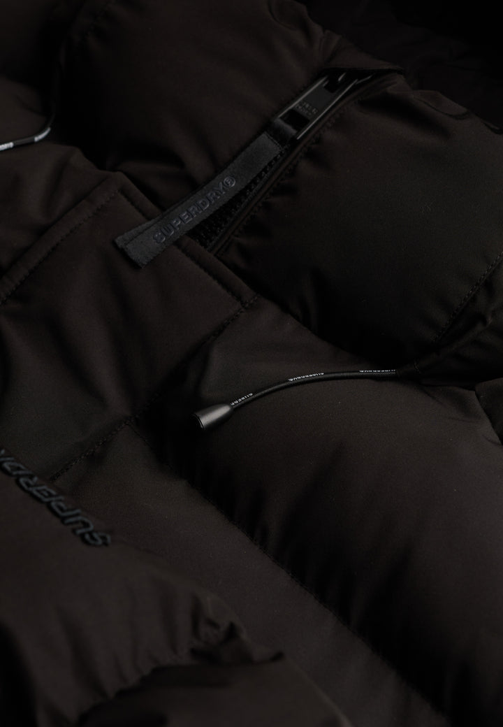 HOODED SPORTS PUFFER MID JKT, Black 02A Bild 5