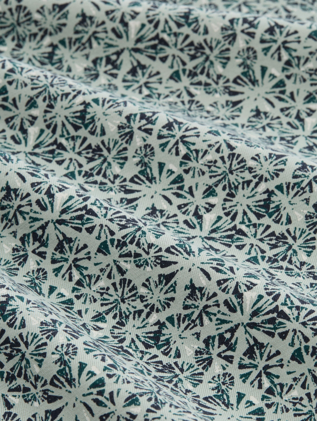 allover printed polo, mint round design 39484 Bild 2
