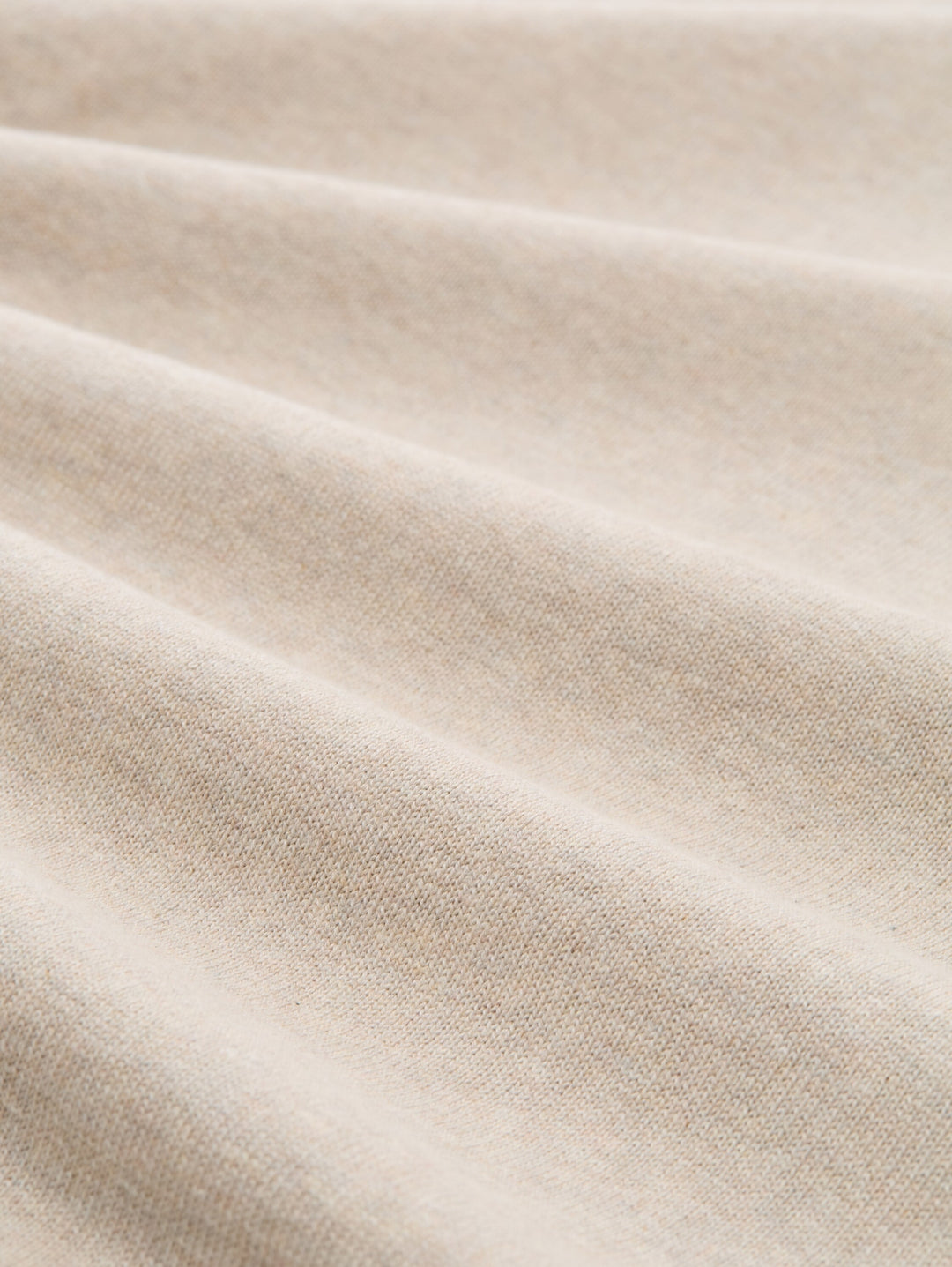 basic crewneck knit, cashew beige melange 38310 Bild 2
