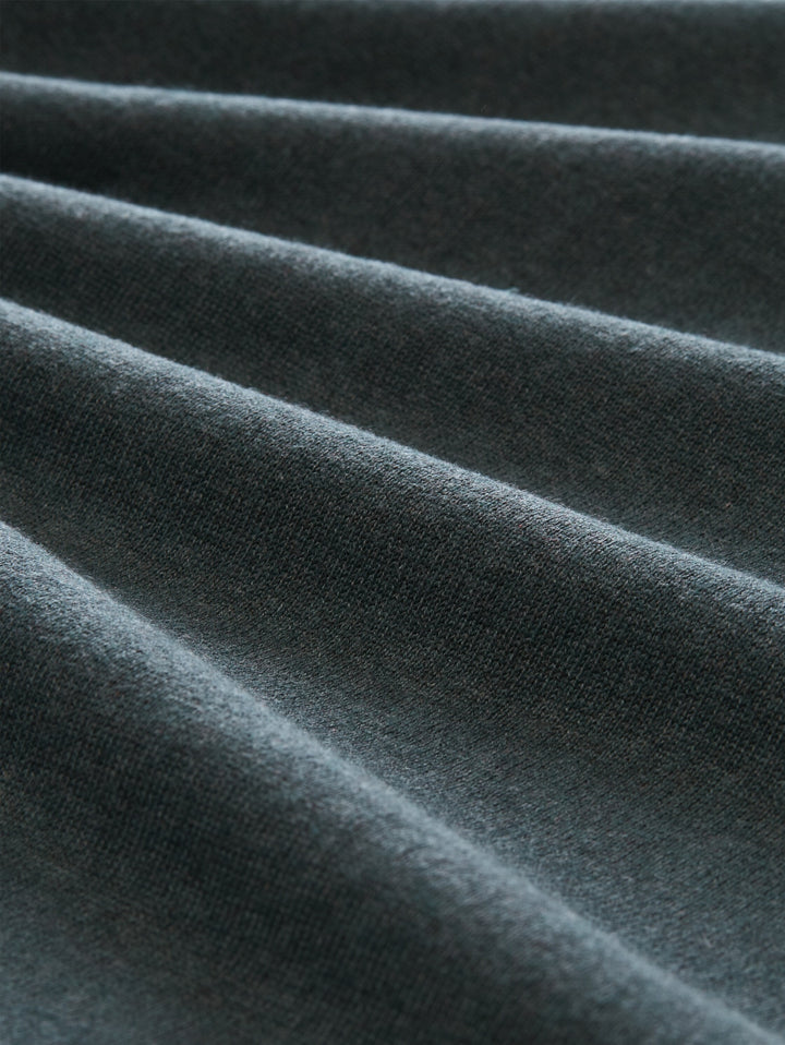 basic crewneck knit, darkest olive melange 40543 Bild 2
