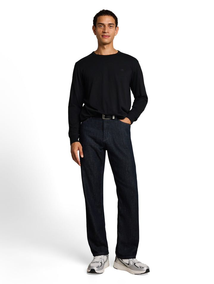 basic longsleeve t-shirt, Black 29999 Bild 3