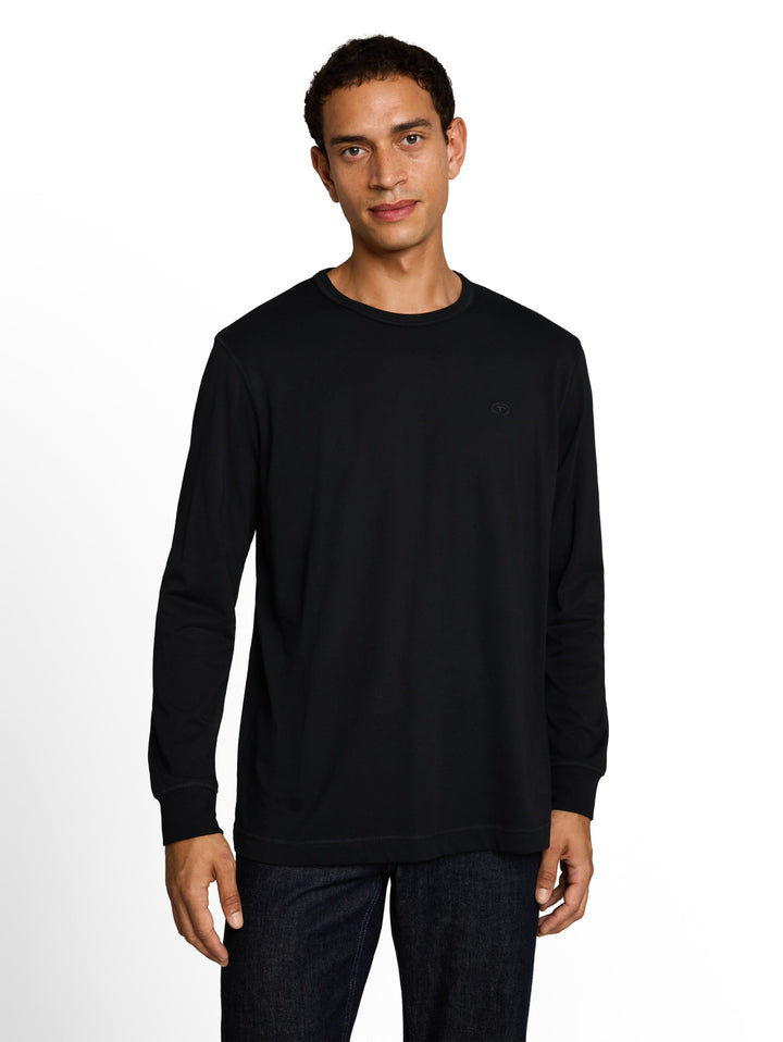 basic longsleeve t-shirt, Black 29999 Bild 5