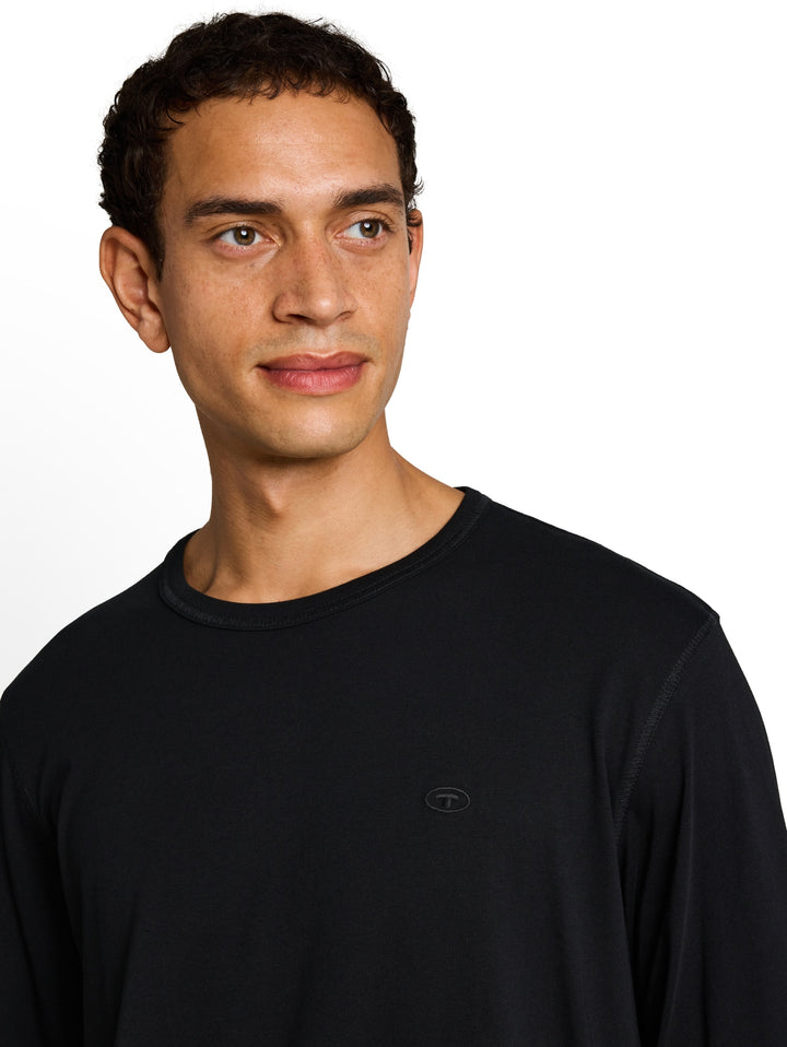 basic longsleeve t-shirt, Black 29999 Bild 6