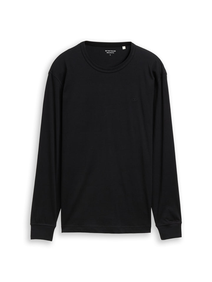 basic longsleeve t-shirt, Black 29999 Bild 7