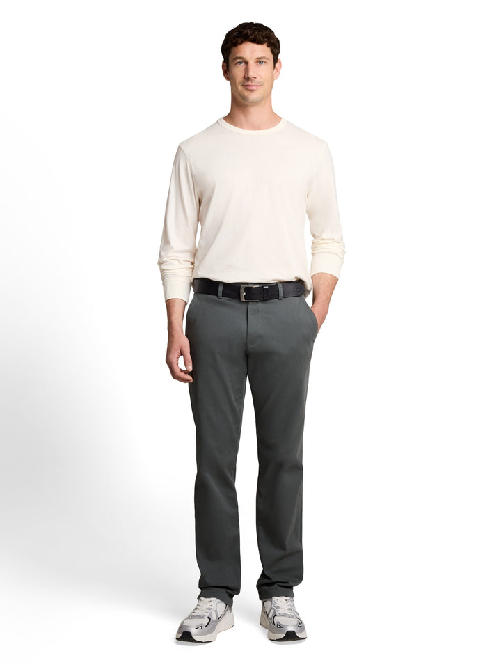 basic longsleeve t-shirt, Gardenia White 10348 Bild 3