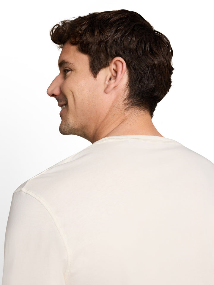 basic longsleeve t-shirt, Gardenia White 10348 Bild 5