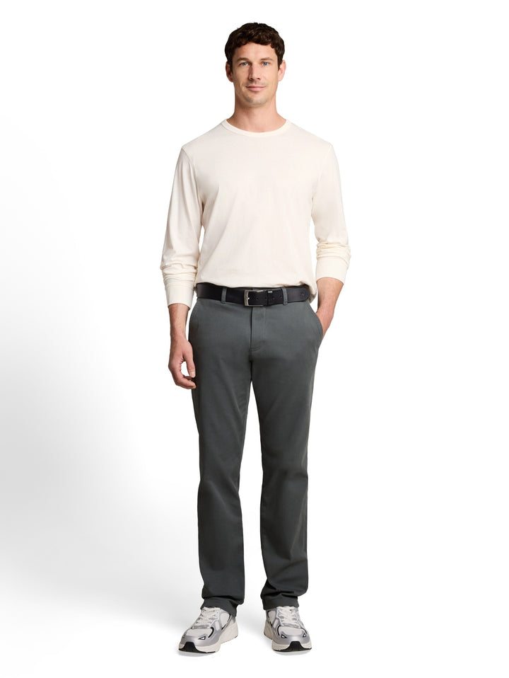 basic longsleeve t-shirt, Gardenia White 10348 Bild 7
