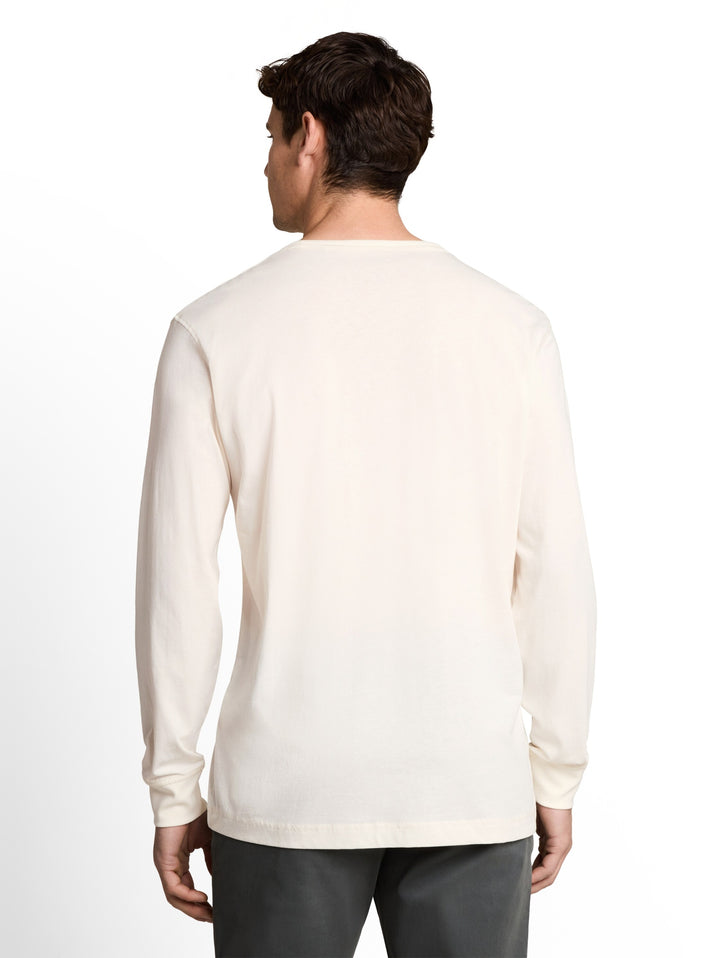 basic longsleeve t-shirt, Gardenia White 10348 Bild 8