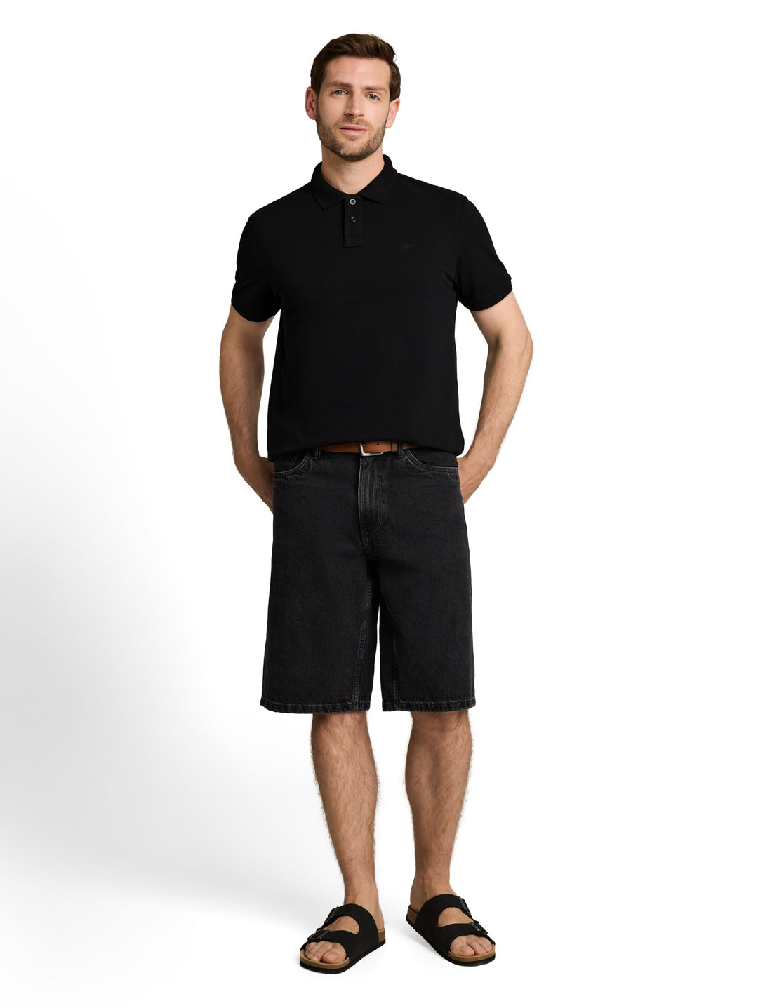 basic polo, Black 29999 Bild 3