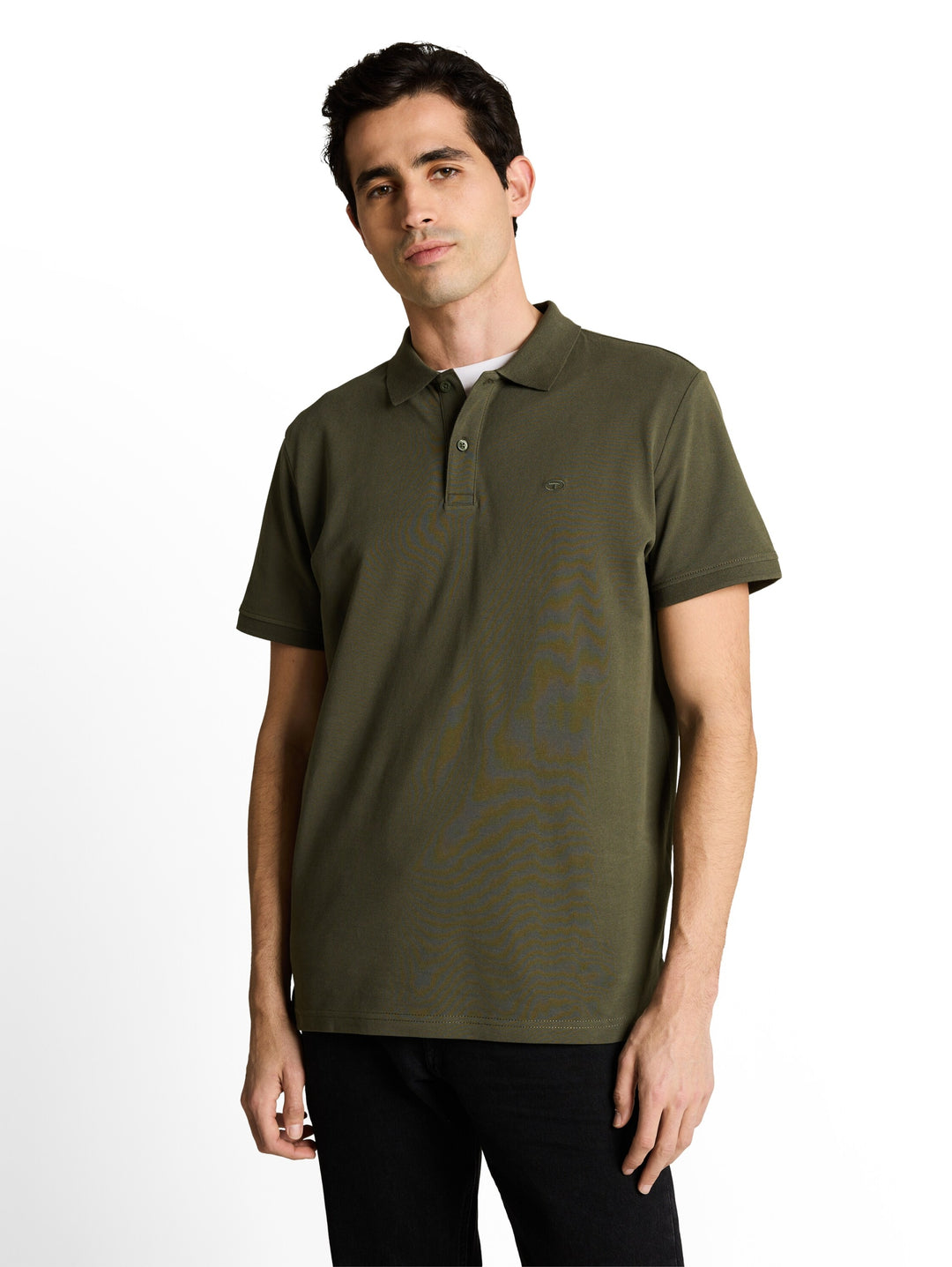 basic polo with contrast, deep leaf green 26543 Bild 6