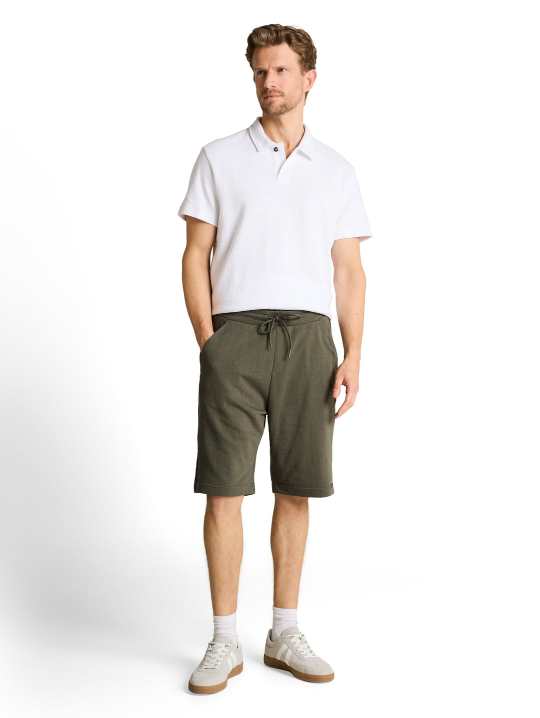 basic sweat shorts, deep leaf green 26543 Bild 5