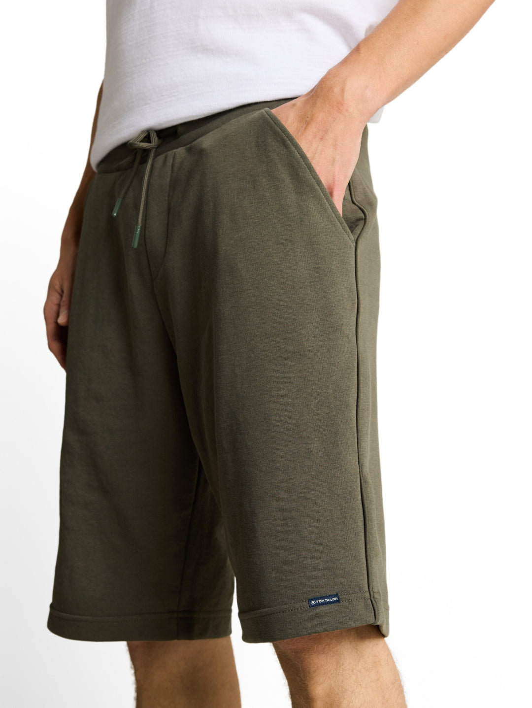 basic sweat shorts, deep leaf green 26543 Bild 6