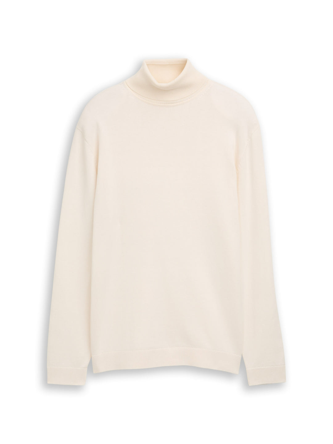 basic turtle neck knit, Gardenia White 10348 Bild 1