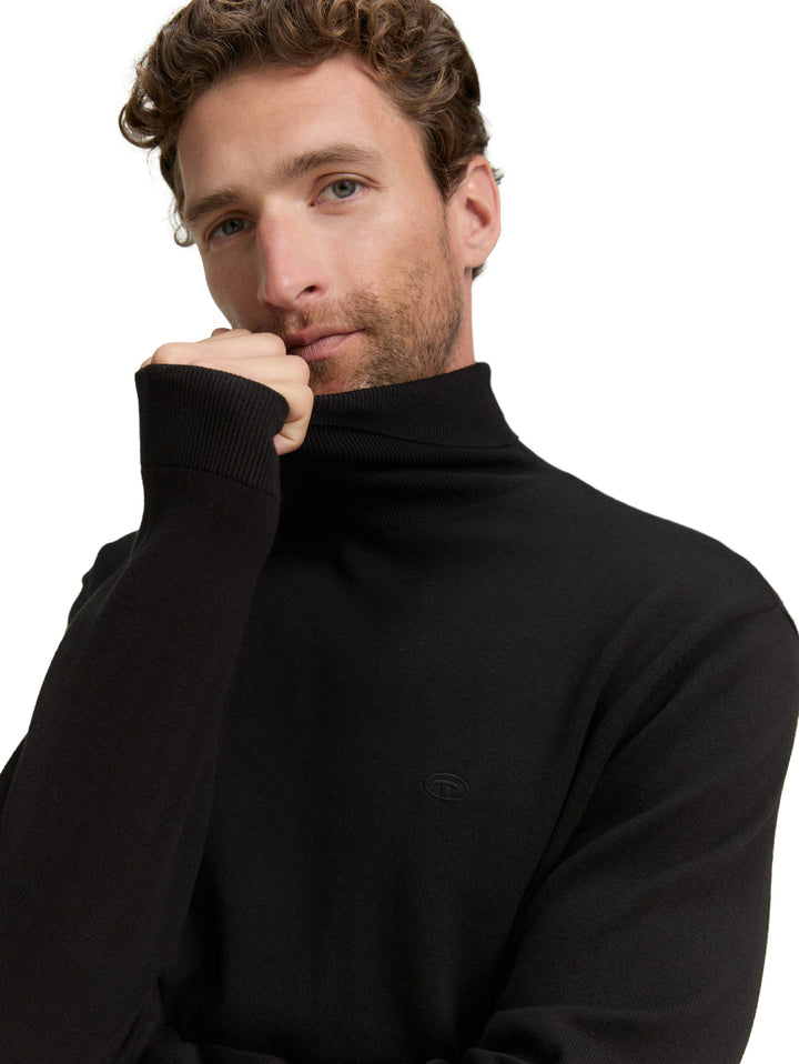 basic turtleneck knit, Black 29999 Bild 5